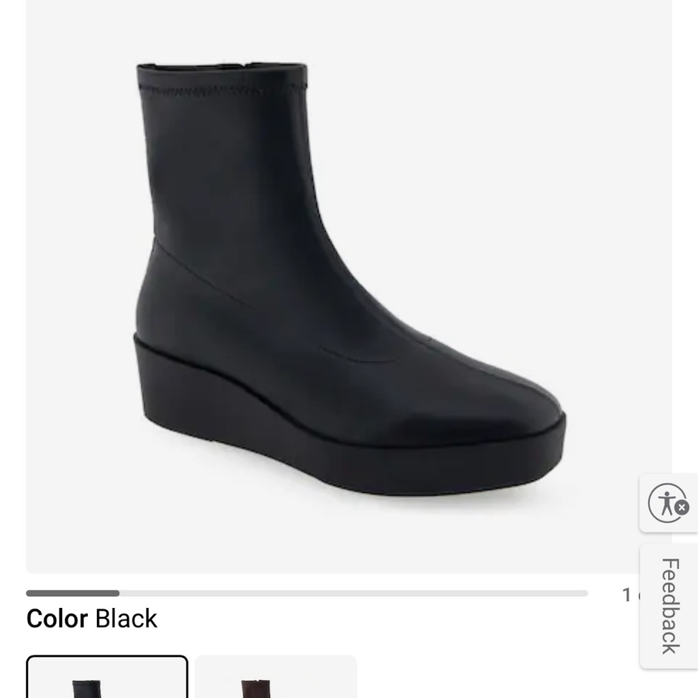 Aerosoles Chiara black boots size 7M